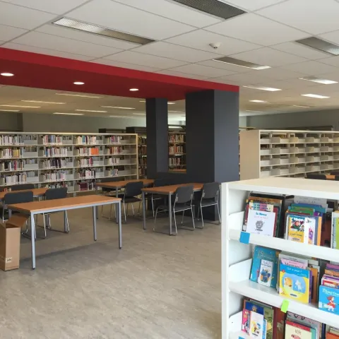 Bibliothèque municipale-scolaire de Daveluyville - Intérieur 3