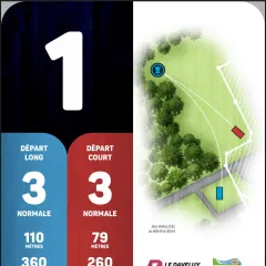 Parcours disc golf 1