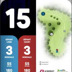 Parcours disc golf 15