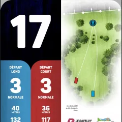 Parcours disc golf 17