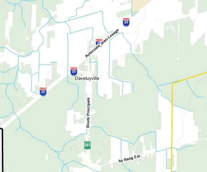 Matrice graphique Daveluyville