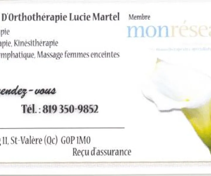 Clinique d’Orthothérapie Lucie Martel