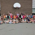 Élèves de l'école primaire Notre-Dame-de-l'Assomption