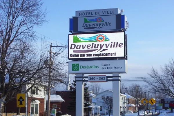 Panneau d'affichage électronique