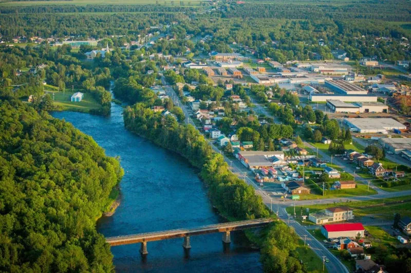 Vue aérienne