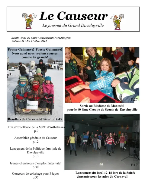 Causeur Mars 2012