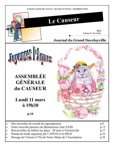 Causeur Mars 2013