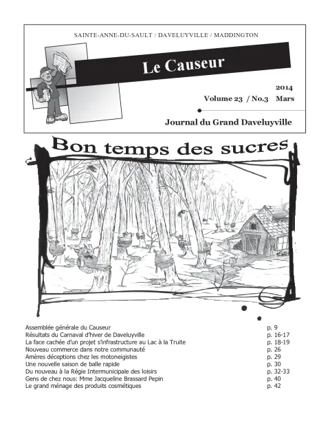 Causeur Mars 2014