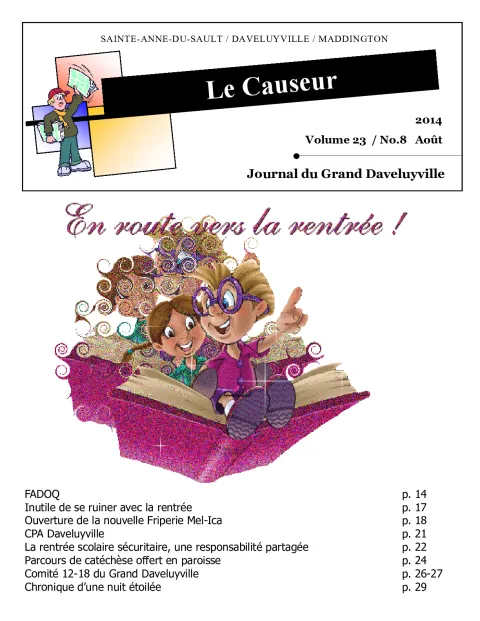 Causeur Août 2014