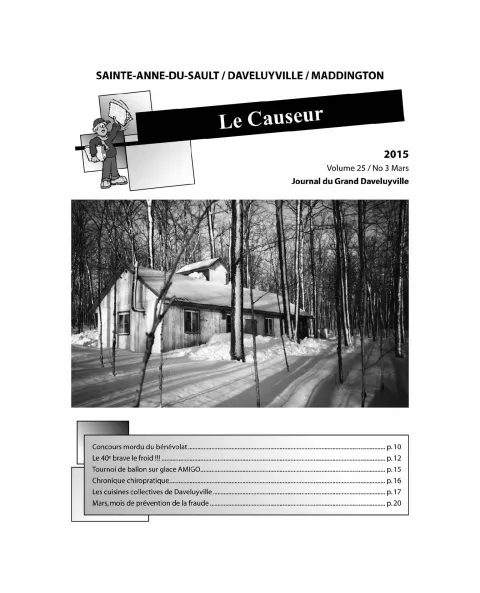 Causeur Mars 2015