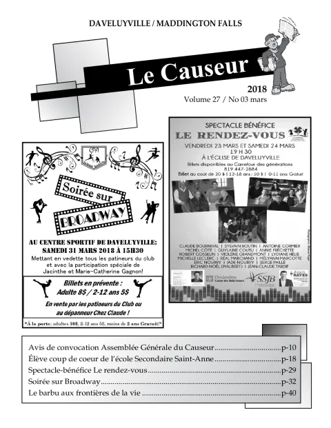 Causeur Mars 2018